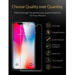 Wholesale iPhone 11 (6.1in) / iPhone XR Tempered Clear Glass Screen Protector 10PC (Clear)